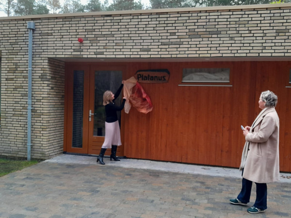 Officiële opening woonhuis de Platanus en werkgebouw de Ilex op OlmenEs